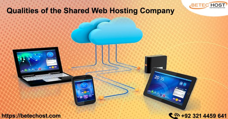 Qualities Of The Shared Web Hosting Company