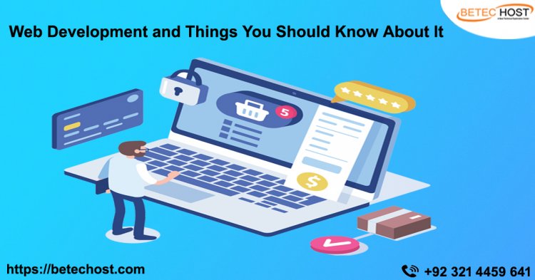 Web Development And Things You Should Know About It