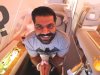  Dubai YouTuber is the only passenger in Emirates flight first class