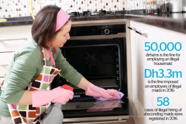 UAE: Dh50,000 fine, jail term for hiring domestic workers illegally