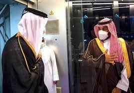 Video: Saudi Crown Prince receives Qatari Emir at Jeddah airport